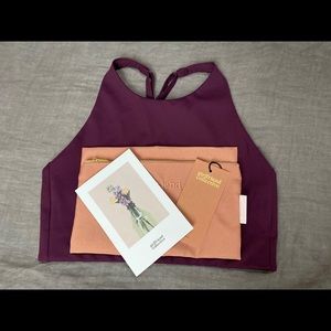 Girlfriend Collective Topanga Plum- M